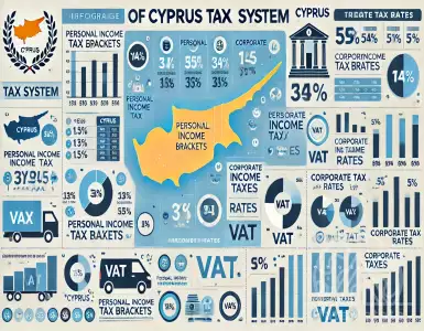 What taxes do legal entities and property owners pay in Cyprus?