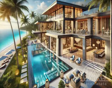 How does Roman Abramovich build his collection of elite real estate?