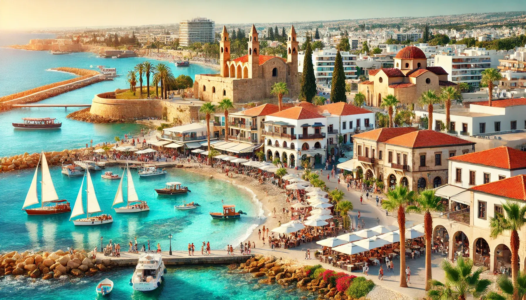 Paphos: resort, history, and cultural heritage of Cyprus