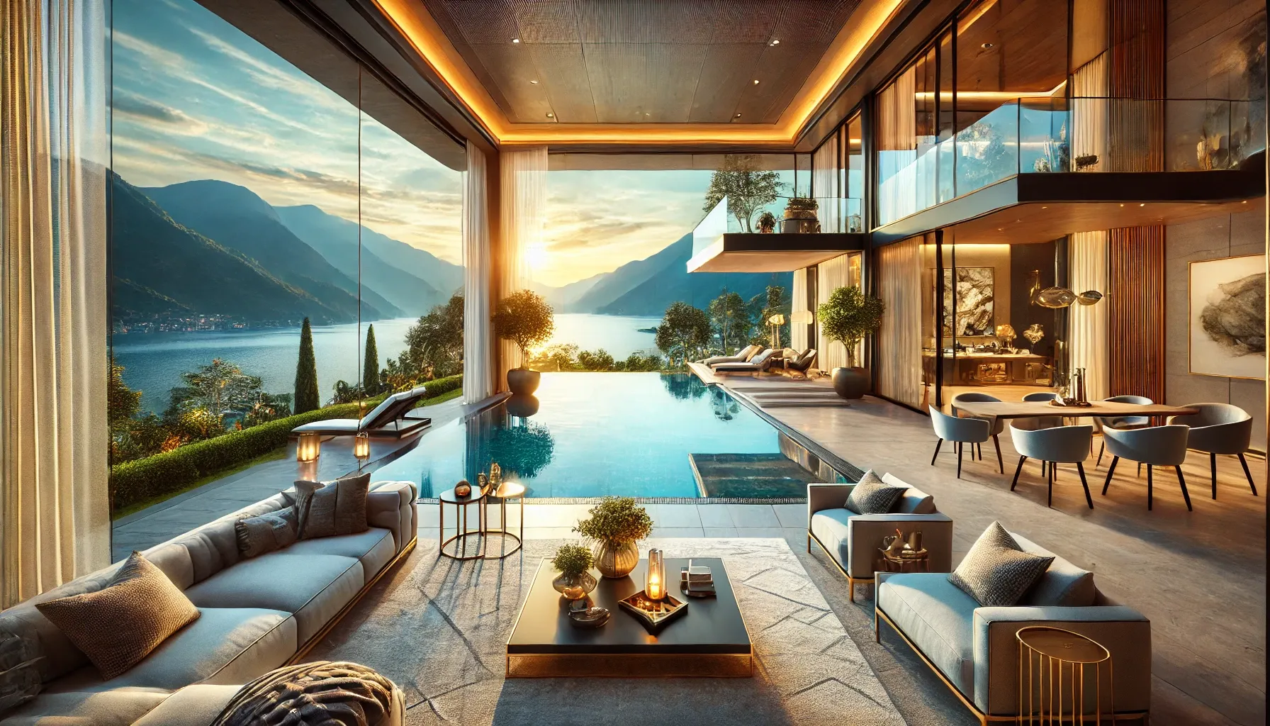 How nature influences the choice of housing: the aesthetics of views and the comfort of modern living.