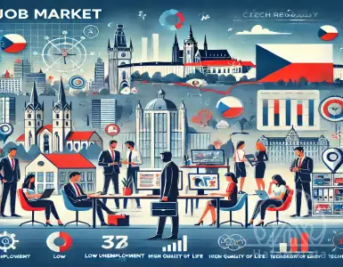 Why is working in the Czech Republic attractive for foreign specialists?