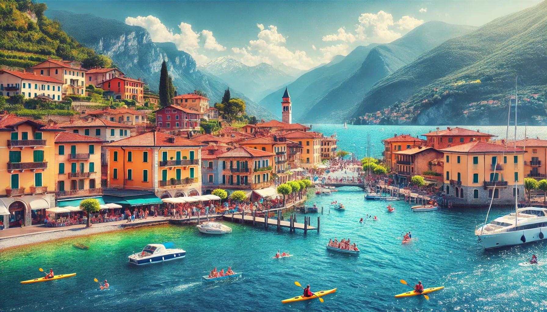 Why is it worth visiting the picturesque Lake Iseo in Italy?