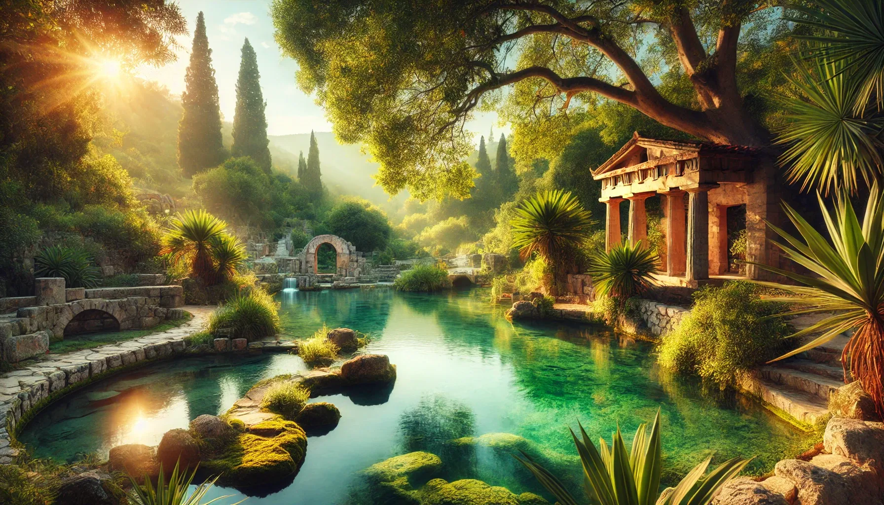 What is the medical system of Greece and its thermal resorts like?