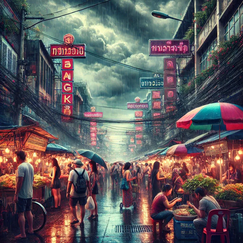 How does life in Bangkok differ from other cities in Asia?