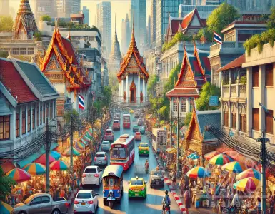 How does life in Bangkok differ from other cities in Asia?