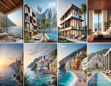 How does the view from the window affect the value of real estate abroad?