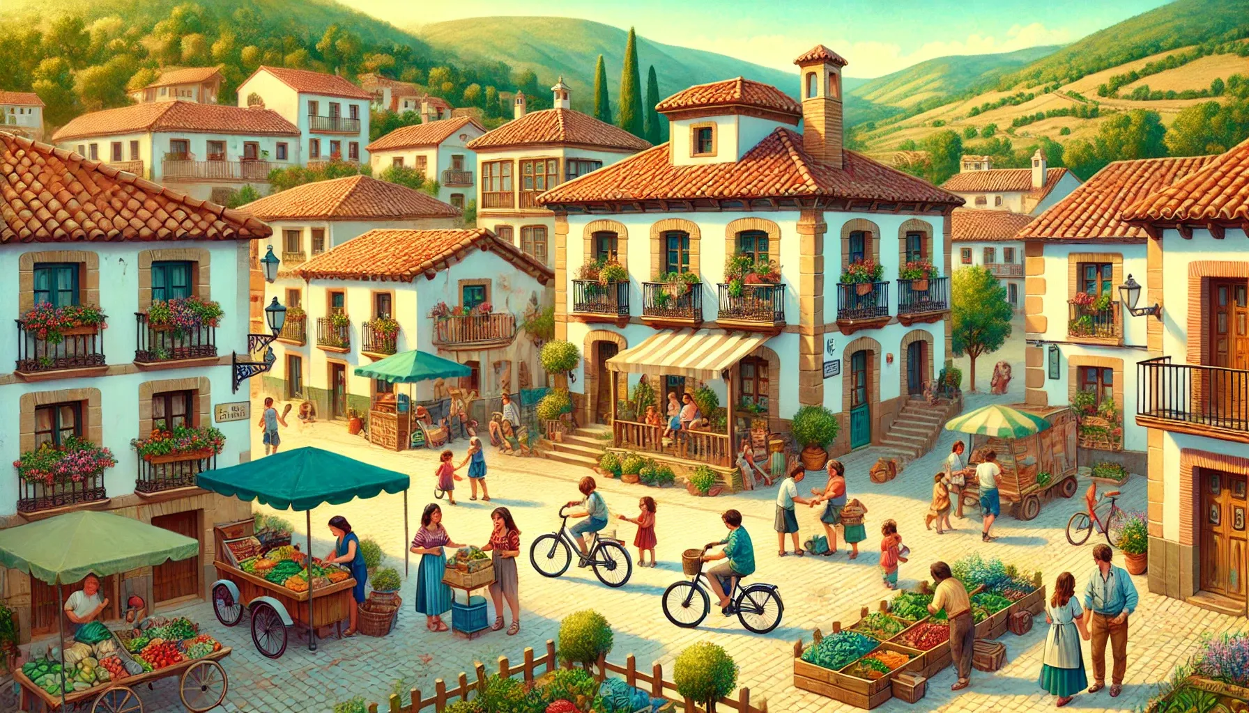Why did Nadya's family choose Spain for their new life?