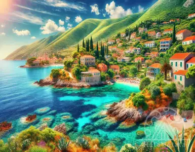 What is the Lustica Peninsula and its real estate market like?