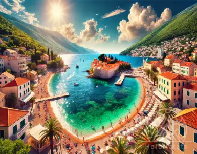 Why do Russians choose Montenegro over Croatia for living and vacationing?