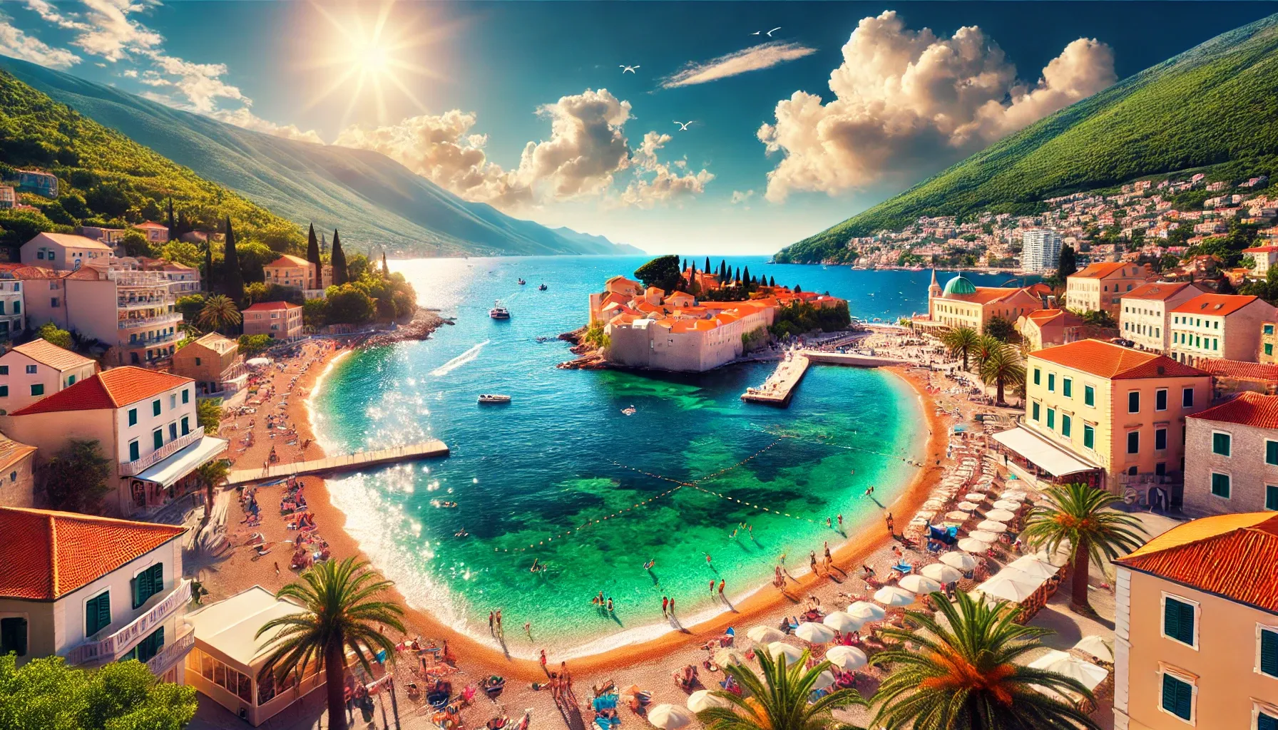 Why do Russians choose Montenegro over Croatia for living and vacationing?