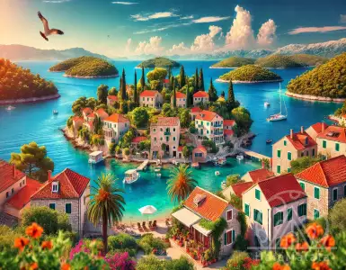What is the uniqueness of real estate in Croatia and its coastline?