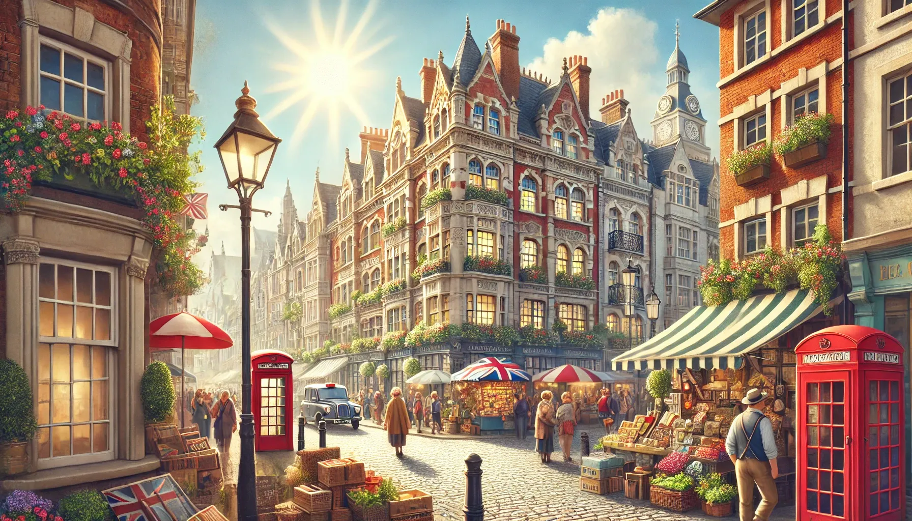 How is the economy of northern English cities thriving?