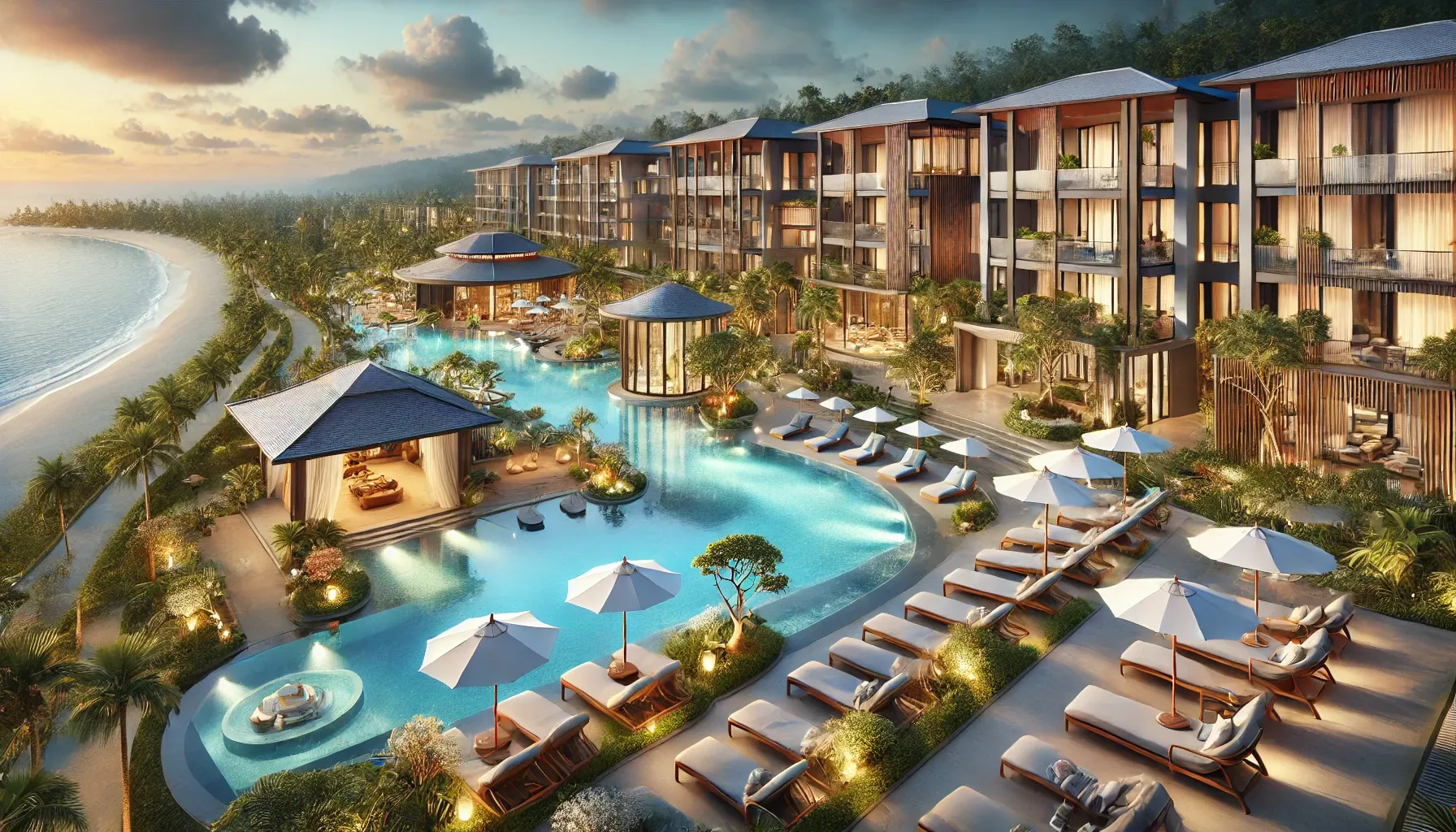 How to choose resort property with hotel management?