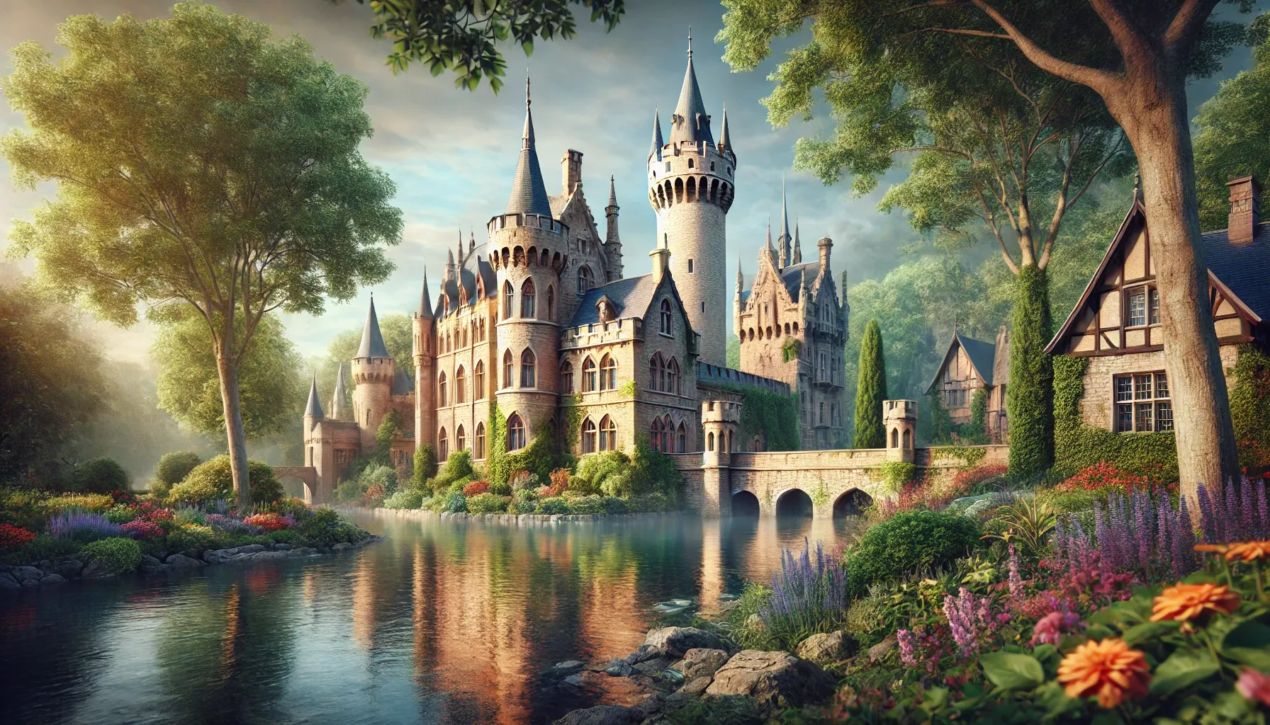 Why should you consider buying a medieval castle instead of a house by the sea?