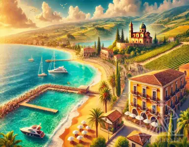 Why does Calabria attract buyers of premium real estate in Italy?