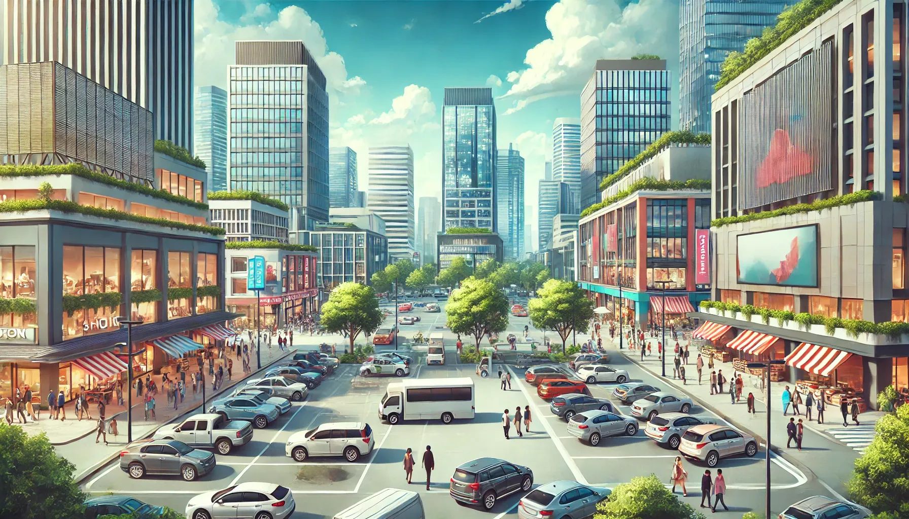 Why are investments in parking lots becoming increasingly profitable?