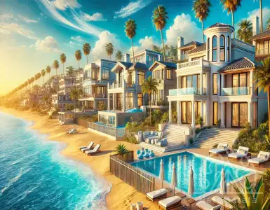 Why do foreigners choose real estate in California?