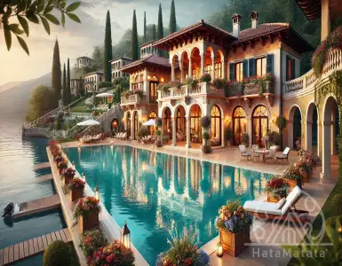 What opportunities does a residence permit for financially independent individuals provide in Italy?