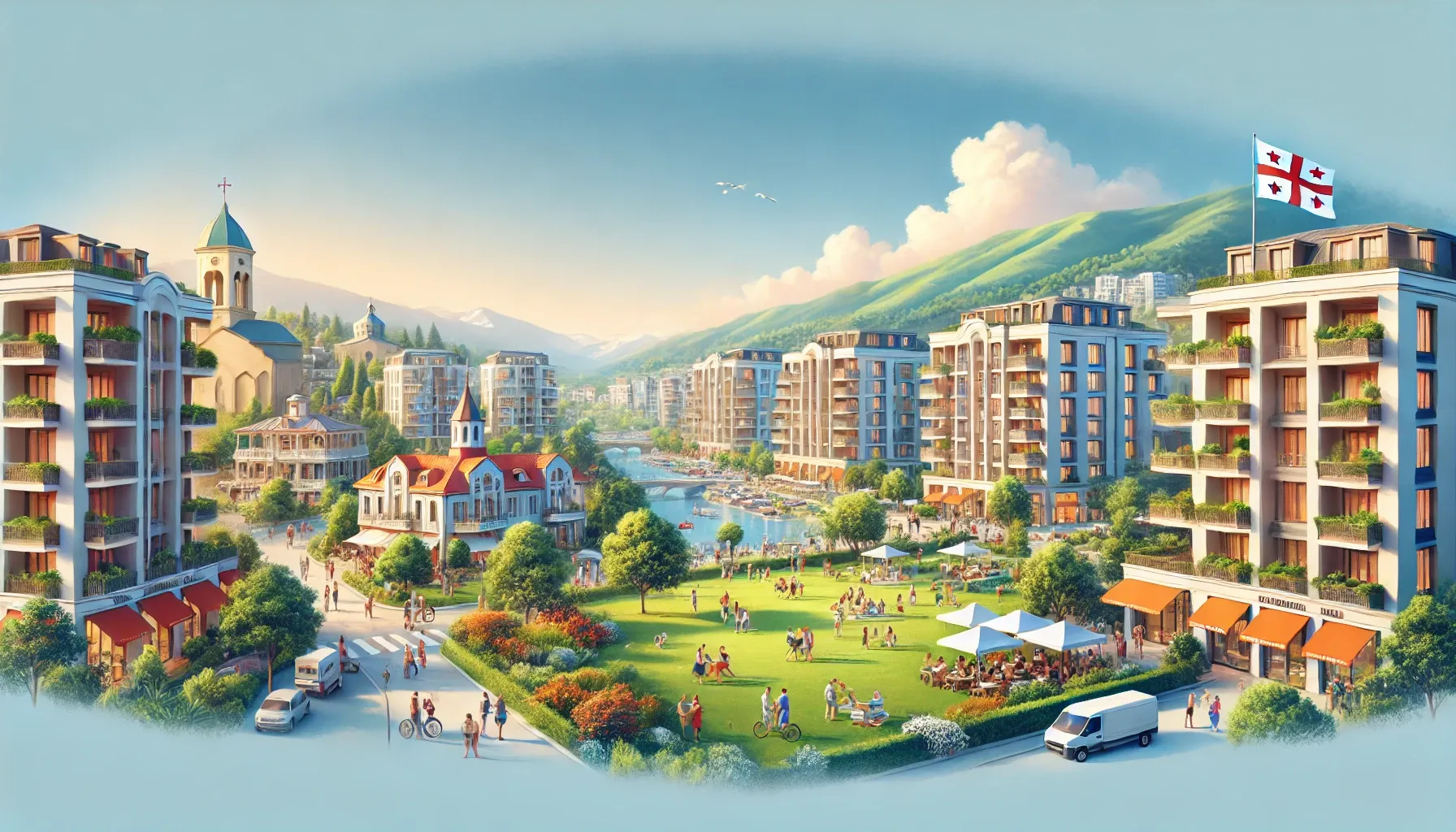 Why is Georgia becoming attractive to real estate investors?