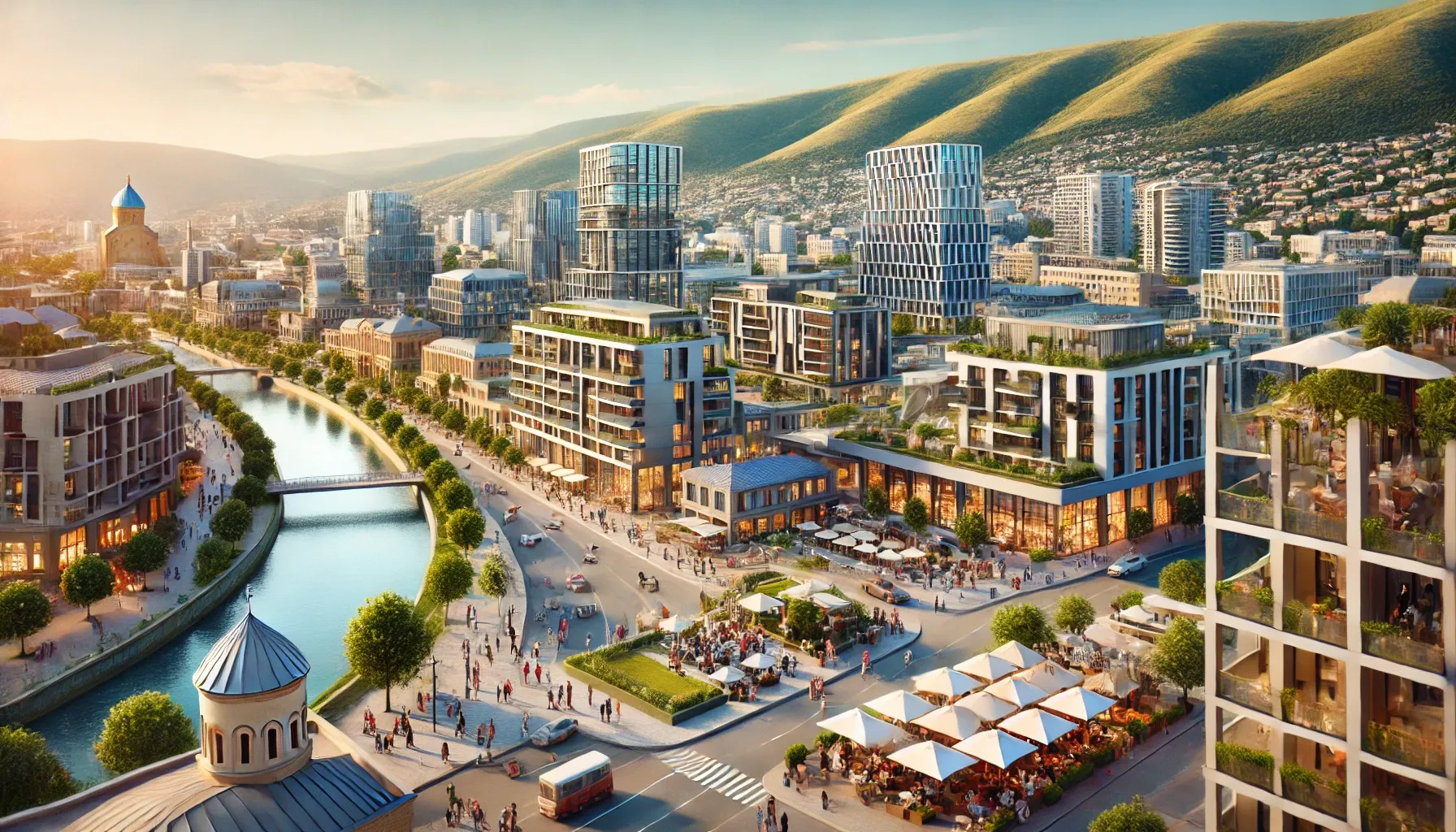 Why is Georgia becoming attractive to real estate investors?