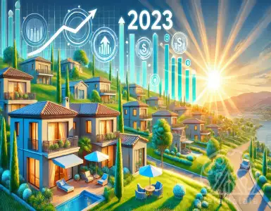 What are the real estate market forecasts for 2023 in different countries?