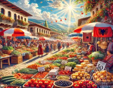 What is the cost of living and real estate in Albania compared to Russia?