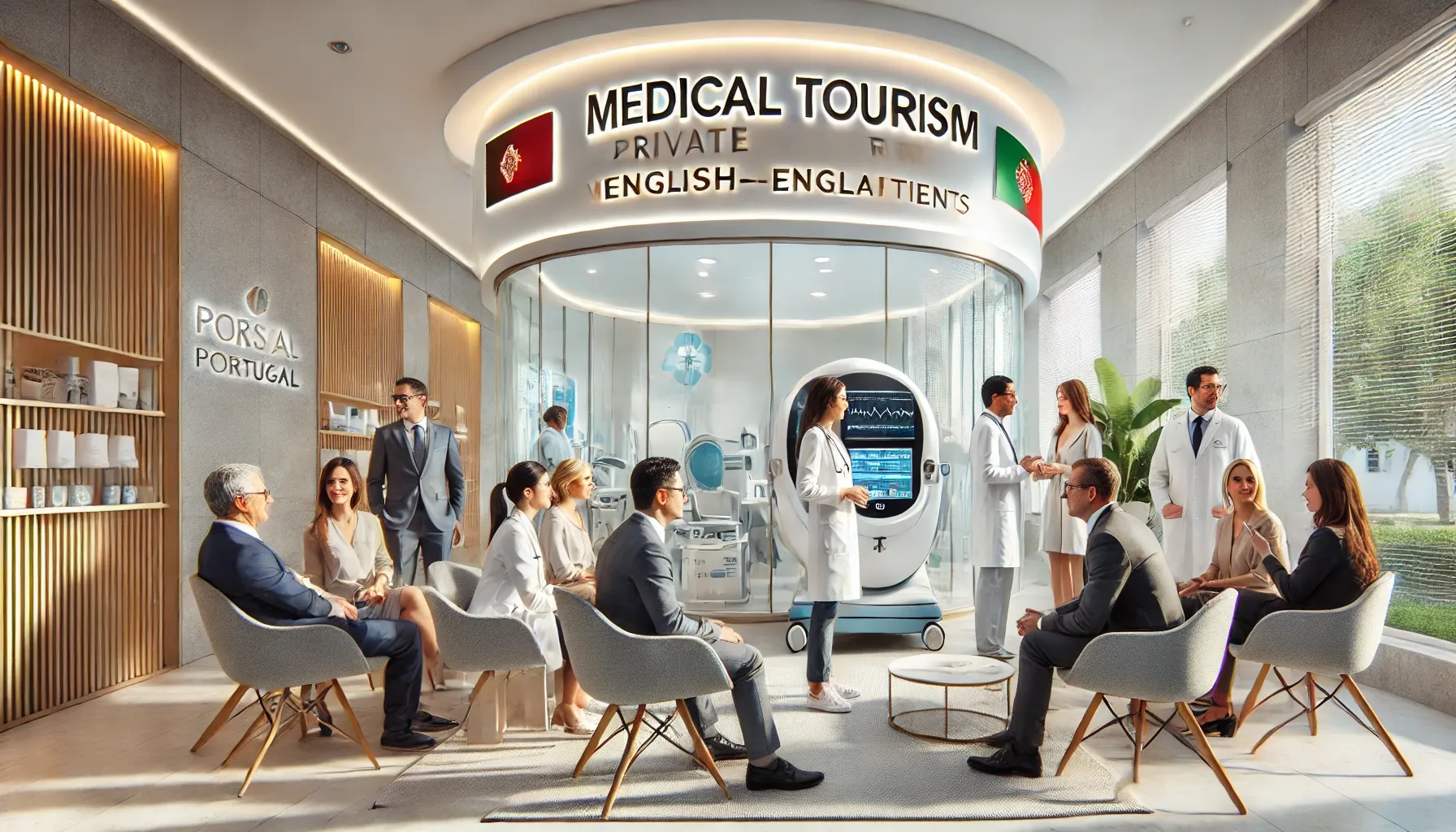 How does the free healthcare system in Portugal work for foreign citizens?