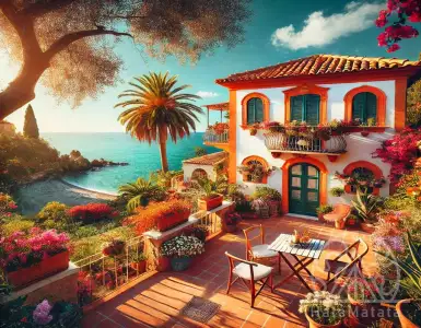 What is life and renting an apartment like for Larisa in Calabria?