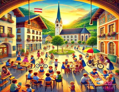 How can foreign children get an education in Austria?