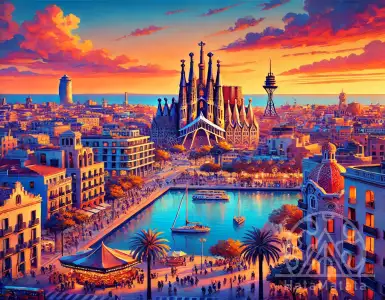 Why does Barcelona attract foreigners and investors?