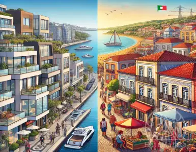 What is the cost of housing in Portuguese cities and where can I buy it cheaper?