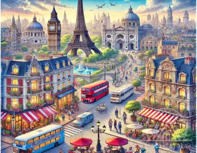 Which cities attract foreigners: Paris, London, or Rome?