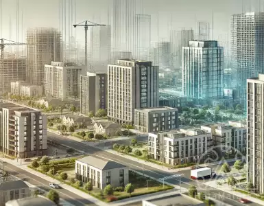 What are the changes in apartment prices in Poland in October 2023?