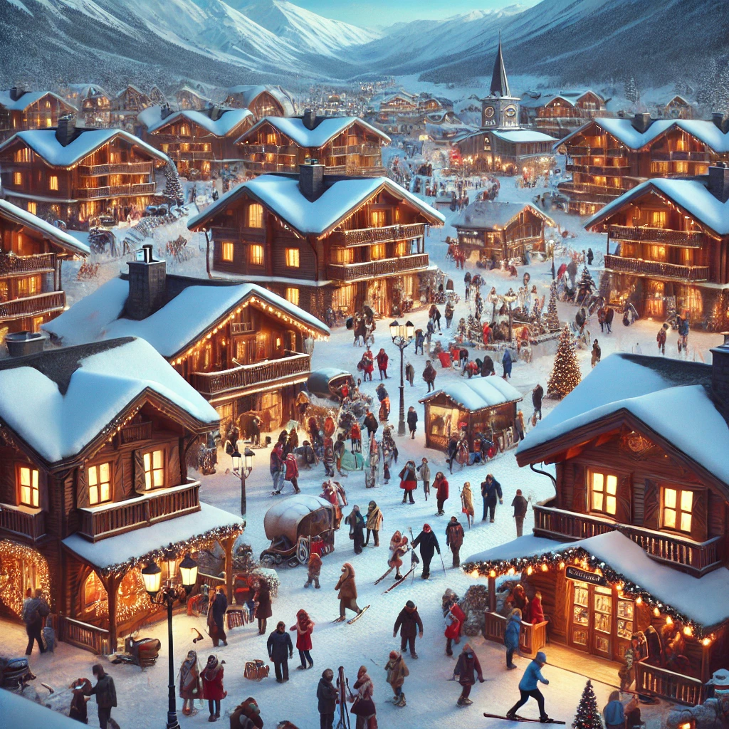 Why do Russians choose European ski resorts for winter vacations?