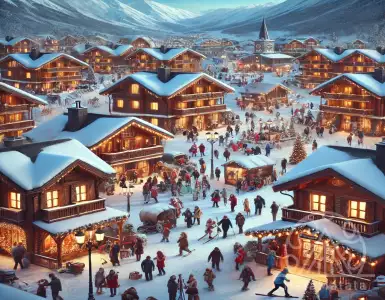 Why do Russians choose European ski resorts for winter vacations?
