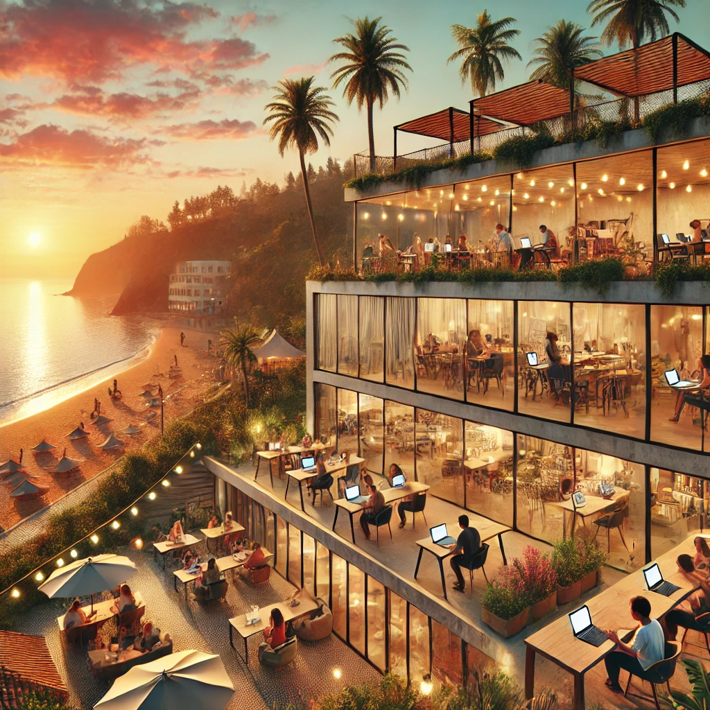 What are digital nomad villages and why are they needed?