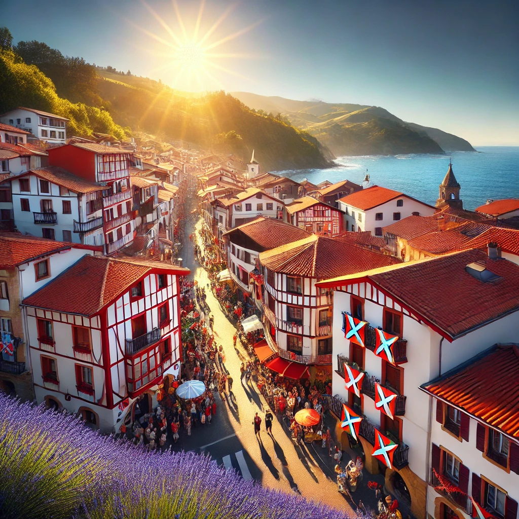 Why does the Basque Country attract wealthy non-residents in France?