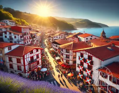 Why does the Basque Country attract wealthy non-residents in France?