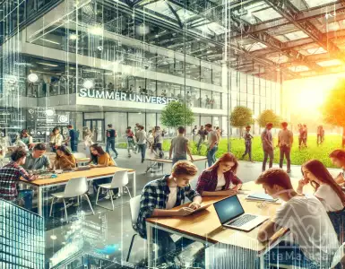 How do summer programs help students prepare for studying abroad?