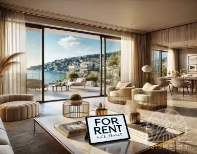 What is the optimal rental price for an apartment on the French Riviera?