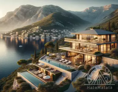 How does purchasing real estate in Montenegro affect visas and the rights of foreigners?