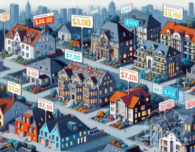 How have real estate prices changed in Germany in 2023?