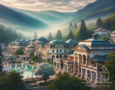 Marienbad: opening of a historical spa with healing springs