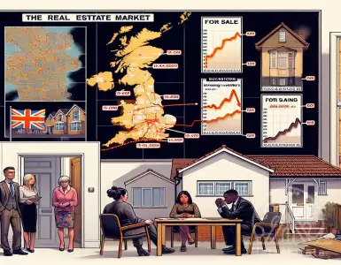 What's happening to the UK real estate market and how is it affecting prices?