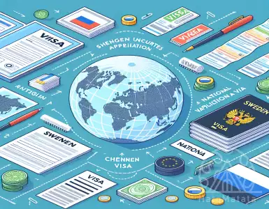 How can Russians obtain a visa to enter Sweden?