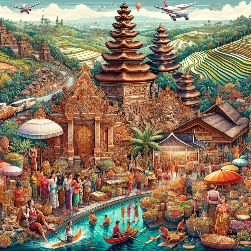 What is the outlook for the development of Indonesia's economy and the real estate market in Bali?