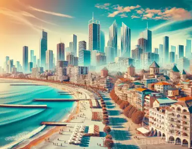 Why does the Batumi resort attract tourists from all over the world?