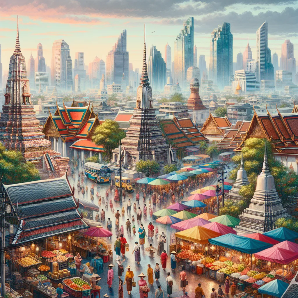 What makes Bangkok a unique city of the East?
