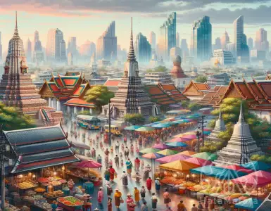 What makes Bangkok a unique city of the East?