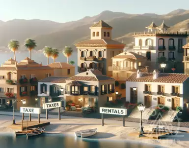 What are the taxes and utility costs for real estate in Spain?